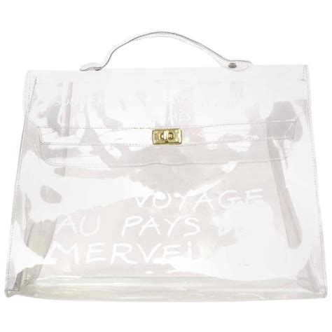 hermes clear bag